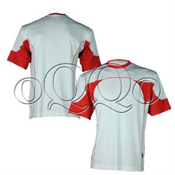 Futbol Forma Beyaz Kırmızı KFF004 